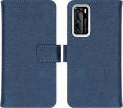 iMoshion Hoesje Geschikt voor Huawei P40 Hoesje Met Pasjeshouder - iMoshion Luxe Bookcase - Donkerblauw