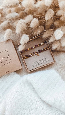 Mrs Ertha Armbanden set - Me & Mom collectie - Mookaite