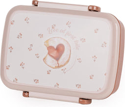 Mrs Ertha Bentobox / brooddoos met indeling - 15x12x5cm - Flower Buds