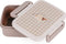 Mrs Ertha Bentobox / brooddoos met indeling - 15x12x5cm - Soft Squares