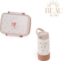 Mrs Ertha Bentobox + Drinkfles - Flower Buds