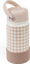 Mrs Ertha Bentobox + Drinkfles - Soft Squares