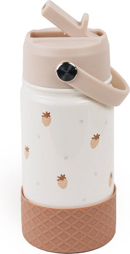Mrs Ertha Drinkfles/Waterfles 350ml - Strawberries Mood