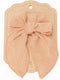 Mrs Ertha Fable haarclip met strik - Blush