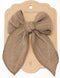 Mrs Ertha Fable haarclip met strik - Olive