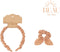 Mrs Ertha Haaraccessoires - Haarband + Scrunchie - Blush