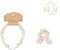 Mrs Ertha Haaraccessoires - Haarband + Scrunchie - Flower Buds