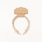 Mrs Ertha Haaraccessoires - Haarband + Scrunchie - Soft Squares