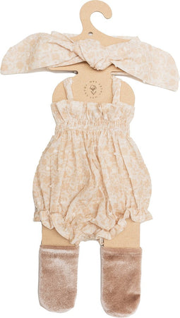Mrs Ertha Loretas Poppenkleding - Cotton Ballon body - 34-36cm - Bouquet Silhouette