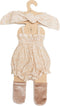 Mrs Ertha Loretas Poppenkleding - Cotton Ballon body - 34-36cm - Bouquet Silhouette