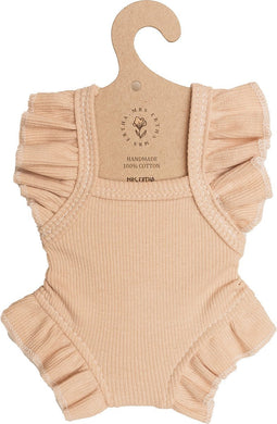 Mrs Ertha Loretas Poppenkleding - Frilled body - 34-36cm - Blush