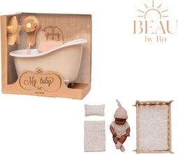 Mrs Ertha Lupitas pop Jinny + Tubby Poppenbadje Ivory