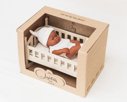 Mrs Ertha Lupitas Pop - Pop met bedje en beddengoed - Joy Little Daisys