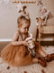 Mrs Ertha Rosie Jurk - Aanpasbare rug - Rusted - Maat 4 jaar