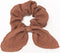 Mrs Ertha Scrunchies met strik - Rusted