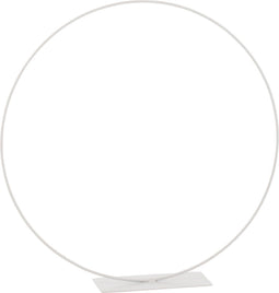 J-Line ring op voet - metaal - wit - small