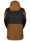 Scott Vertic Gore-Tex 2L Ski Jas Heren - Waterdicht 28000 mm - Zwart/Bruin M