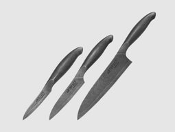 Samura ARTEFACT - Set van 3 keukenmessen - Schilmesje universeel mes koksmes SAR-0220 (set van 3)