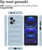 iMoshion Hoesje Geschikt voor Xiaomi Redmi Note 12 Pro Plus Hoesje Siliconen - iMoshion EasyGrip Backcover - Lichtblauw