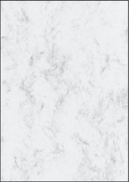 Designpapier sigel a4 90gr marmer grijs | 10 stuks