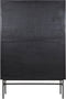 Light & Living - Kast ABAGE - 120x40x180cm - Zwart