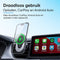 CarMe 4-in-1 CarPlay Dongle - Draadloos CarPlay & Android Auto - Draadloze Oplader - Zwart
