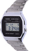 Casio A158WEA-1EF - Polshorloge - Digitaal - Zilverkleurig 33,2 mm