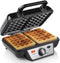 Tristar WF-2195 - Wafelijzer 1000W - 2 wafels - Anti aanbaklaag - Zwart/RVS