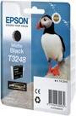 Epson T3248 - Inktcartridge - 650 pagina's - Zwart mat