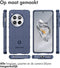 iMoshion Hoesje Geschikt voor OnePlus 12 Hoesje Siliconen - iMoshion Rugged Shield Backcover - Donkerblauw