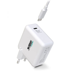 Urban Factory GSC65UF - Wandlader USB-C 65 W - Wit
