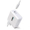 Urban Factory GSC65UF - Wandlader USB-C 65 W - Wit