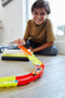 Hot Wheels - Track Builder Premium - Bochtenset met 90 graden bochten en rechte stukken
