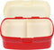 Rex London Lunch set met Brooddoos en mini snackdoosje met kleppen - Space raket