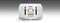 MS-131W - Muse broodrooster, 4 toasts, 1.800 W, wit/messing