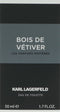 Karl Lagerfeld Bois De Vetiver Les Parfums Matieres - Eau de toilette 50 ml