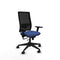 Piqueras y Crespo 3D066N0 - Bureaustoel - Verstelbare hoogte met armleuning - Marineblauw