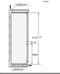 Miele KFN 7734 E - Inbouw koel/vries combinatie - NoFrost - deur op deur
