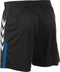 hummel Aarhus Shorts - Sportbroek Kids - Sneldrogend - Zwart/Blauw