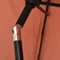 vidaXL - Parasol - 200x224 - cm - aluminium - terracotta
