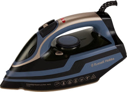 Russell Hobbs Powersteam Ultra Pro - Stoomstrijkijzer - 3100W 210 g stoomstoot - Blauw