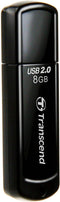 Transcend JetFlash 350 - USB Stick 8GB - USB2.0 - Nero