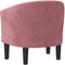 vidaXL Kuipstoel - Fluweel - Comfortabel - Roze