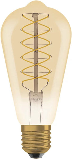 OSRAM vintage 19-6 LED lamp, goudtint, 7W, 6--lm, E27