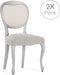 Stoelhoes Eysa BRONX Linnen 50 x 5 x 50 cm 2 Stuks