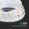 V-TAC VT-5050 60-IP20-N LED Stripverlichting - Striplights 5050 - 60 - IP20 - RGB+6400K - Prijs/1m (5m Rol)