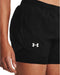 Under Armour UA Fly By 2-in-1 Shorts - Dames Sportbroek - Maat S - Zwart