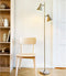 Dyberg Larsen Sleep Vloerlamp - Kantelbaar en draaibaar - Bruin