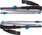 Black Diamond Distance FLZ 125 - Wandelstok - Opvouwbaar en verstelbaar 105-125 cm - Pewter