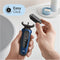 Braun 61-B1000s - Scheerapparaat - SensoFlex hoofd SensoFoil mesjes - Blauw